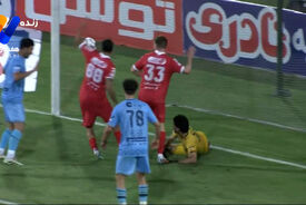 گل اول پرسپولیس به چادرملو