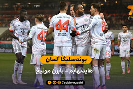 بوندسلیگا آلمان | خلاصه بازی هایدنهایم 0 – 4 بایرن مونیخ