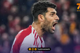 شادی بی حد و حصر طارمی پس از گلزنی به بایرلورکوزن/ عکس روز