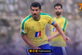 طالب درخشید، نفت نساجی را آتش زد؛ لیگ آزادگان در آبادان داغ شد +جدول