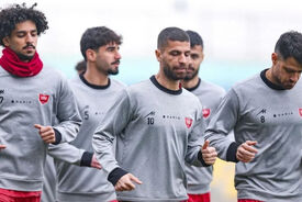 تمرینات سخت و طاقت فرسای پرسپولیس زیر بارون