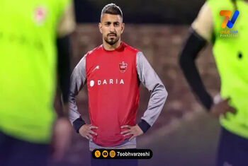 غیبت مهاجم پرسپولیس مقابل گل گهر