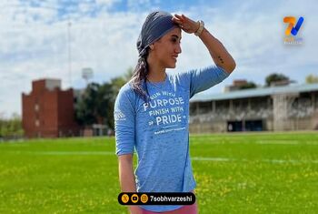 سبک زندگی نیلوفر یاوری قهرمان دو و میدانی + عکس