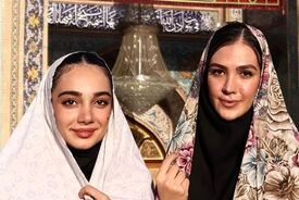 قاب امروز| بازیکنان خانم تیم ملی والیبال در امام زاده صالح