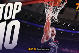 10 حرکت برتر شب گذشته NBA