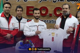 مرد سال فوتسال آسیا عضو جمعیت هلال احمر شد