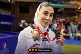 خط و نشان دختر طلایی ایران برای لس آنجلس!