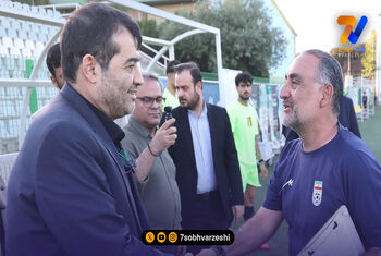 عصر جذاب اردوی تیم ملی با حضور وزیر ورزش