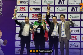 قهرمانی مقتدرانه مردان پاراتکواندوی ایران در آسیا