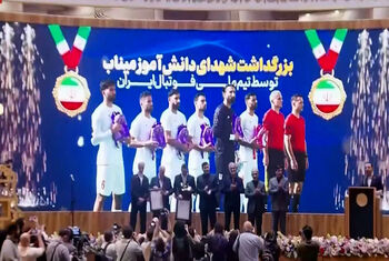 صحنه ماندگار ورزش کشور به تیم ملی فوتبال ایران تعلق گرفت