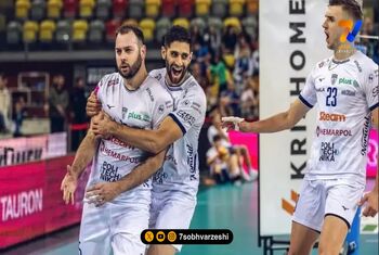 نابغه والیبال جهان در آغوش کاپیتان سابق ایران