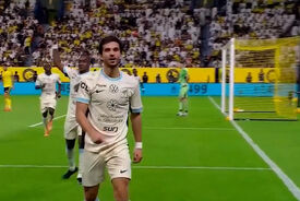 گل دوم الاتحاد به النصر توسط حسام عوار