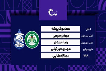 کارشناسی داوری دیدار ذوب آهن – ملوان
