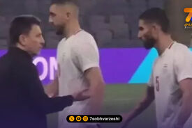 عصبانیت قلعه نویی از میلاد محمدی؛ کی گفت تو پنالتی بزنی!
