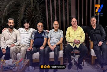مهاجرانی، دایی، روشن و معروف؛ جمعی از بزرگان ورزش در کنار هم
