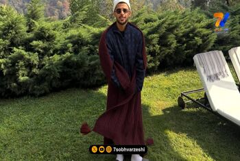 جشن تولد سه نفره مهدی قایدی در امارات