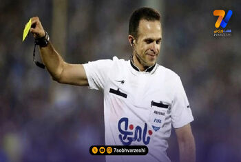 بیژن حیدری داور بازی تراکتور – پرسپولیس