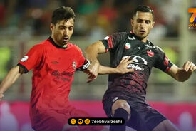 پوستر جالب تراکتور برای مصاف با پرسپولیس